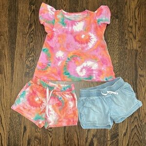 Crewcuts Tie-Dye Set size 4-5